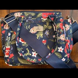 Jujube Midnight Posy Be Sassy with custom strap